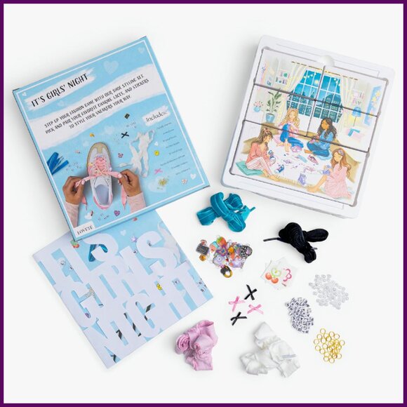 DIY Sneaker Decorating Craft Kit for 4 Kids Ages 6+
